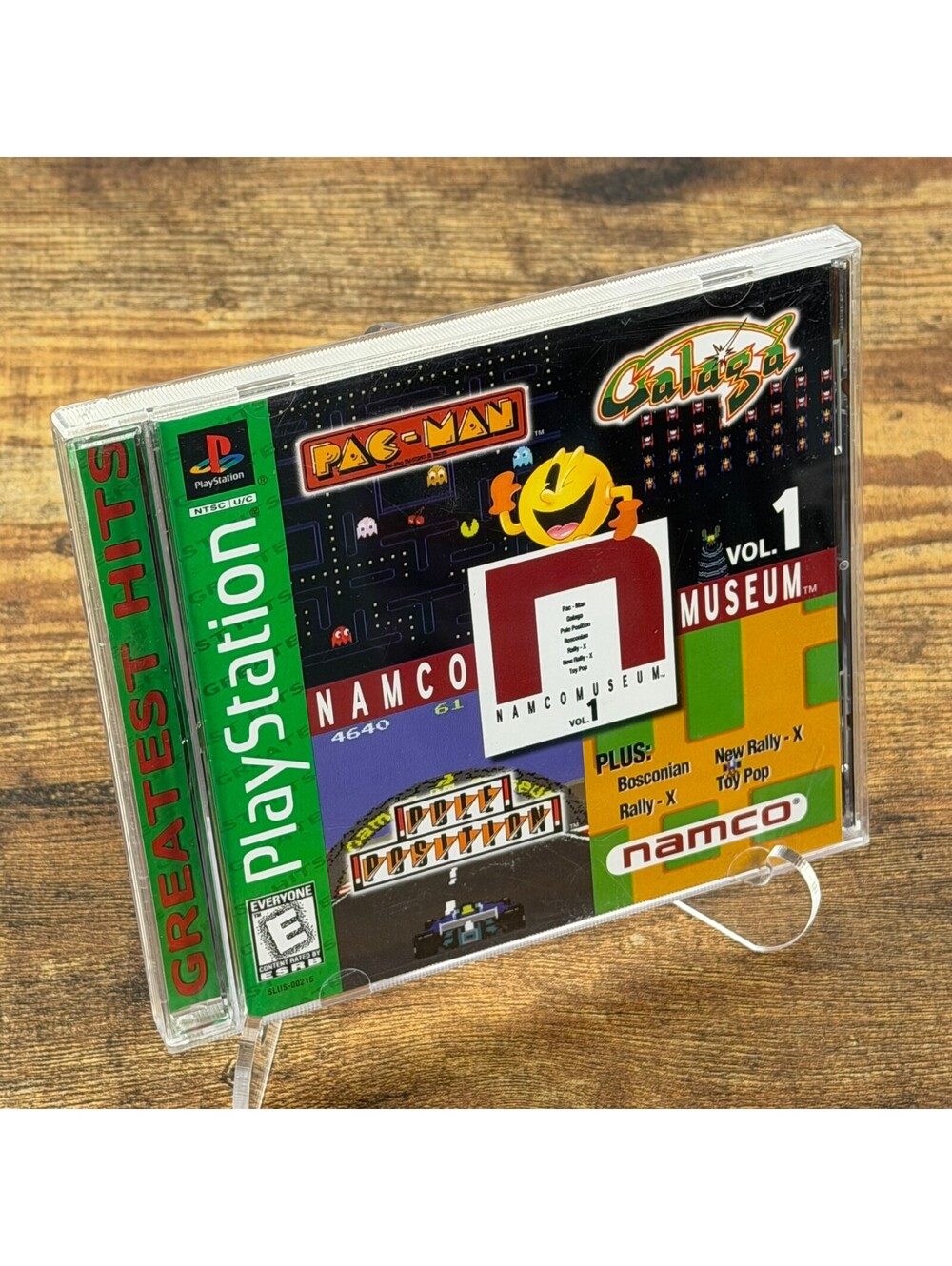 Namco Museum Vol 1 PS1 Greatest Hits Complete CIB Pac-Man Galaga 1990s Arcade